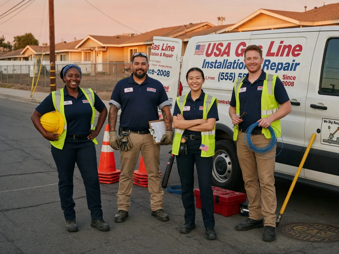 Gas Line Installation company in Zaleski, OH